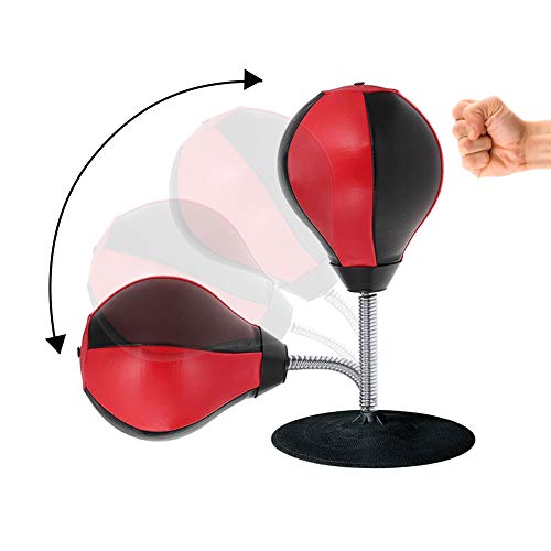 YANXUS Desktop Punching Bag with Strongest Suction Cup Boxing Punching Bag Stress Relief Desktop Punching Ball Reflex Bag Stress Relief Gift