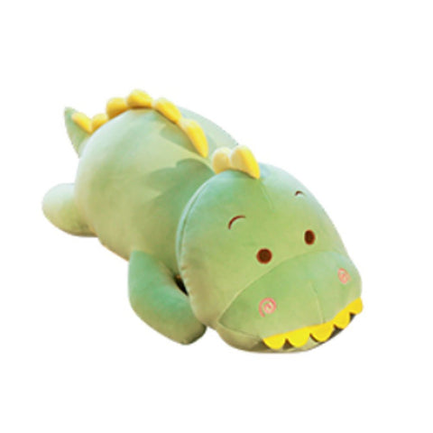 23 inches Cute and Soft Kneeling Stuffed Dinosaur Plush Stuffed Animal Toy Doll Decorative Doll Green