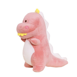 16 inches Cute and Soft Stuffed Dinosaur Plush Stuffed Animal Toy Doll Decorative Doll Pink