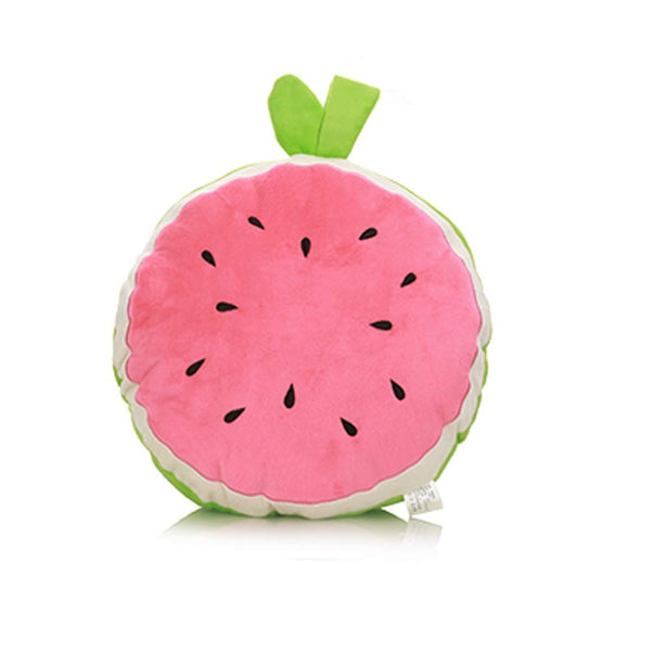 Creative Dual Purpose Pillow Flannel Blanket Within Cartoon Watermelon Pillow Sofa Cushion Plush Toy