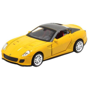 1/36 Alloyed Car Model Child's Toy Cars with Light and Sound Best Gift, Yellow