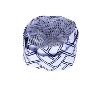 Japanese Style Sushi Chef Hat Korean Cuisine Cook Hat Lattice Unisex Professional Chef Cap White