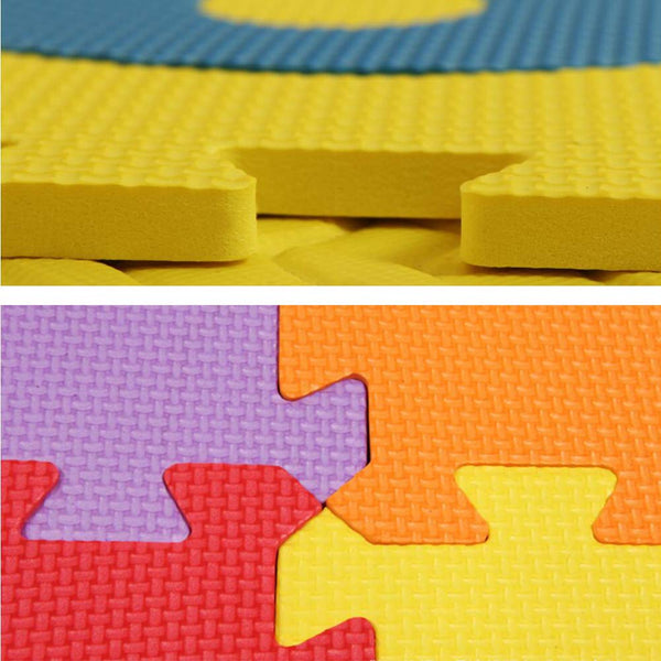 10 PCS of Waterproof Crawling/Puzzle Foam Mats Kids&Baby Foam Play Mats, Numbers