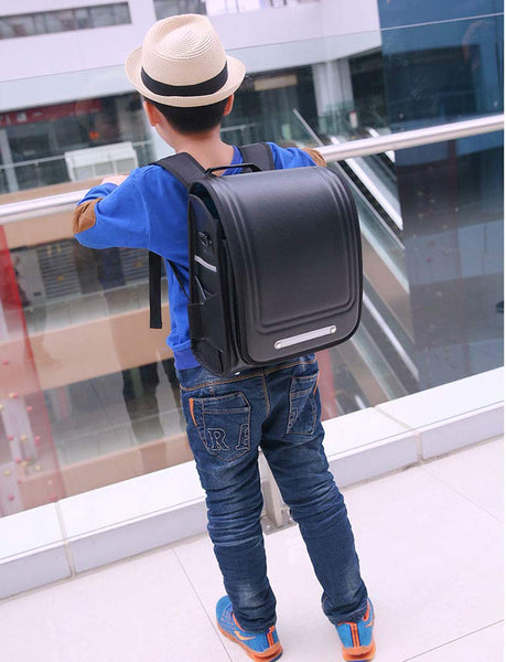 Japanese Style Children's Waterproof Backpack School Bag Rucksack School Backpack, Deep Blue