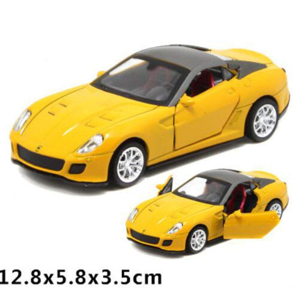 1/36 Alloyed Car Model Child's Toy Cars with Light and Sound Best Gift, Yellow