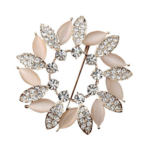 Shining Brooch Pin for Women Brides Elegant Pin Brooches #B