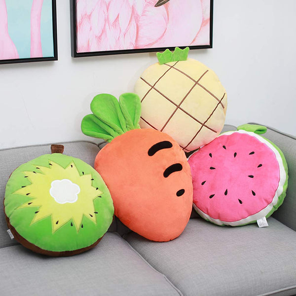 Creative Dual Purpose Pillow Flannel Blanket Within Cartoon Pineapple Pillow Sofa Cushion Plush Toy