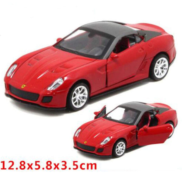 1/36 Alloyed Car Model Child's Toy Cars with Light and Sound Best Gift, Red