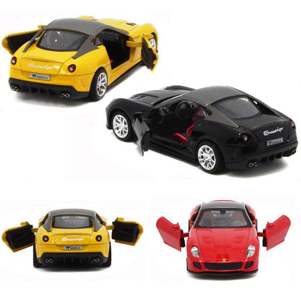 1/36 Alloyed Car Model Child's Toy Cars with Light and Sound Best Gift, Yellow