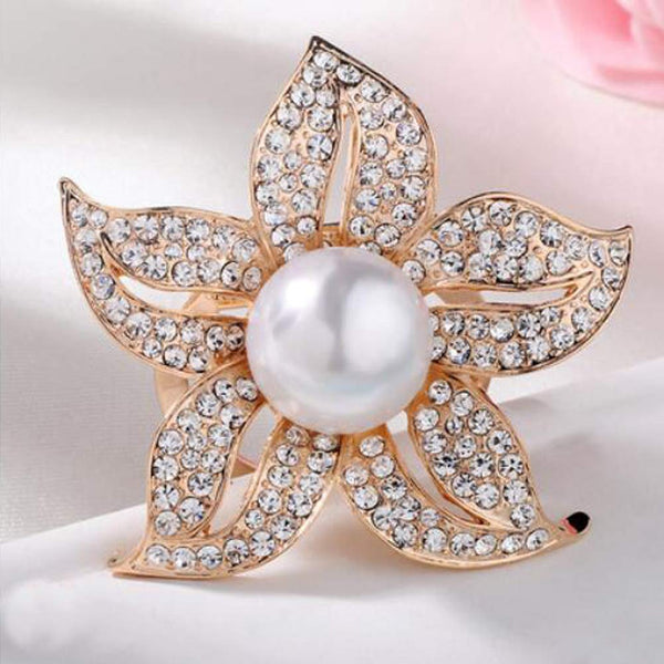 Shining Brooch Pin for Women Brides Elegant Pin Brooches #P