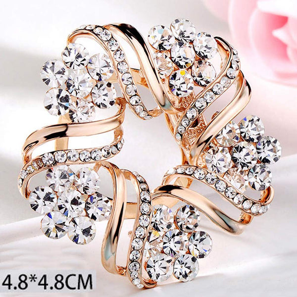 Shining Brooch Pin for Women Brides Elegant Pin Brooches #O