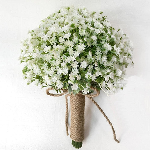 Bridal Wedding Bouquet Flower Bouquets Artificial Flowers Wedding Home Decoration, Gypsophila